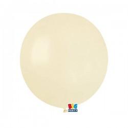 PALLONCINI LATTICE 19 48cm AVORIO 25pz