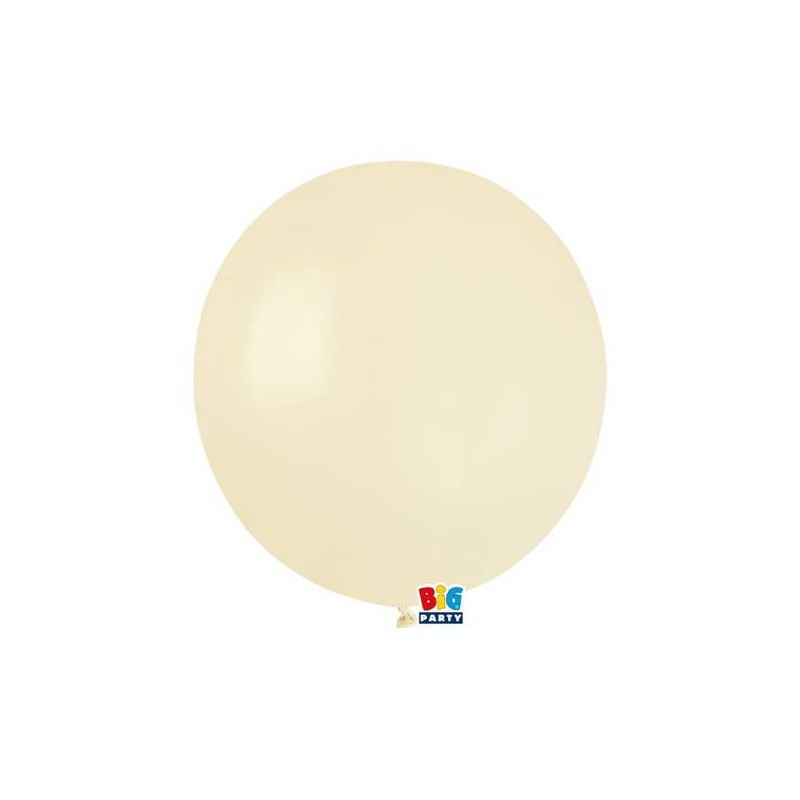 PALLONCINI LATTICE 19 48cm AVORIO 25pz