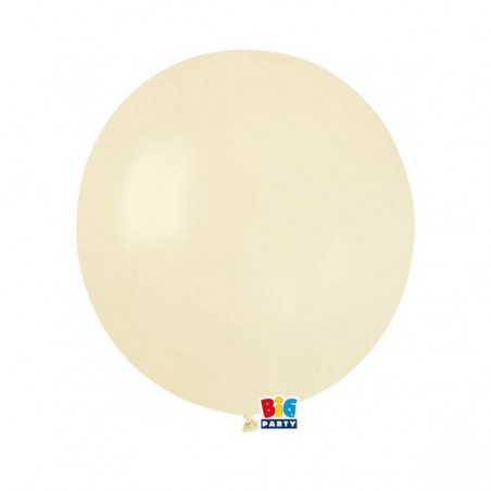 PALLONCINI LATTICE 19 48cm AVORIO 25pz
