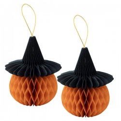 ZUCCHE IN CARTA C/CAPPELLO 16x20cm 2PZ