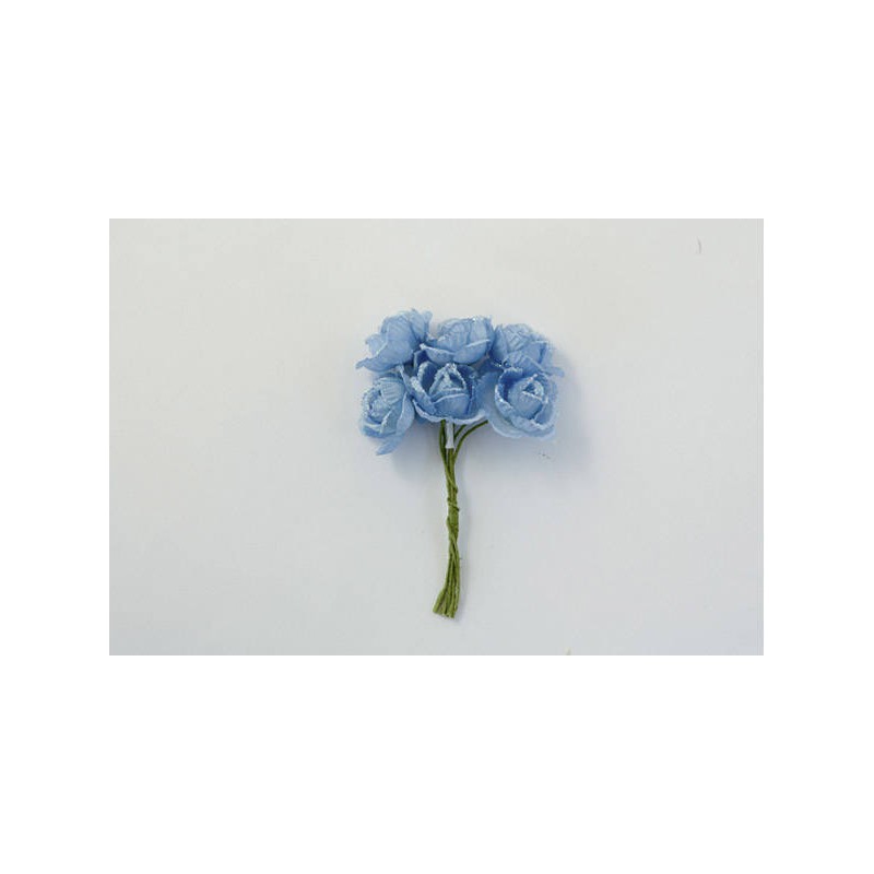 ROSELLINE GLITTER CELESTE FB127-04 12pz