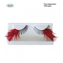 CIGLIA PIUMATE ROSSE