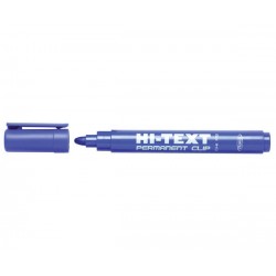 PENNARELLO PERMANENT CLIP P. TONDA BLU HI-TEXT