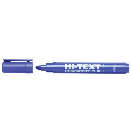 PENNARELLO PERMANENT CLIP P. TONDA BLU HI-TEXT
