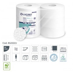 IGIENICA MAXI JUMBO AQUASTREAM 340 1300str 6 ROTOLI