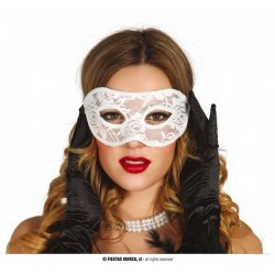 MASCHERA PIZZO BIANCA