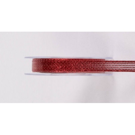 NASTRO BRILLANTE mm15x25mt COL.31 ROSSO