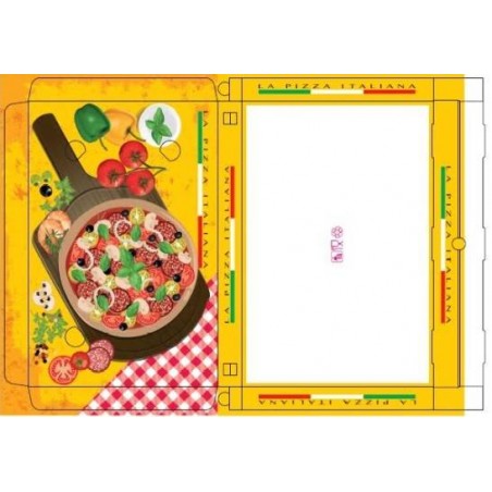 SCATOLE PIZZA 40 x 60 H5 v.v.v. MOD. DOPPIA PIEGA 50pz
