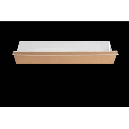 COPERCHIO ANTICONDENSA R-PET 20,5x13x2cm PER SUSHI BOX 50pz