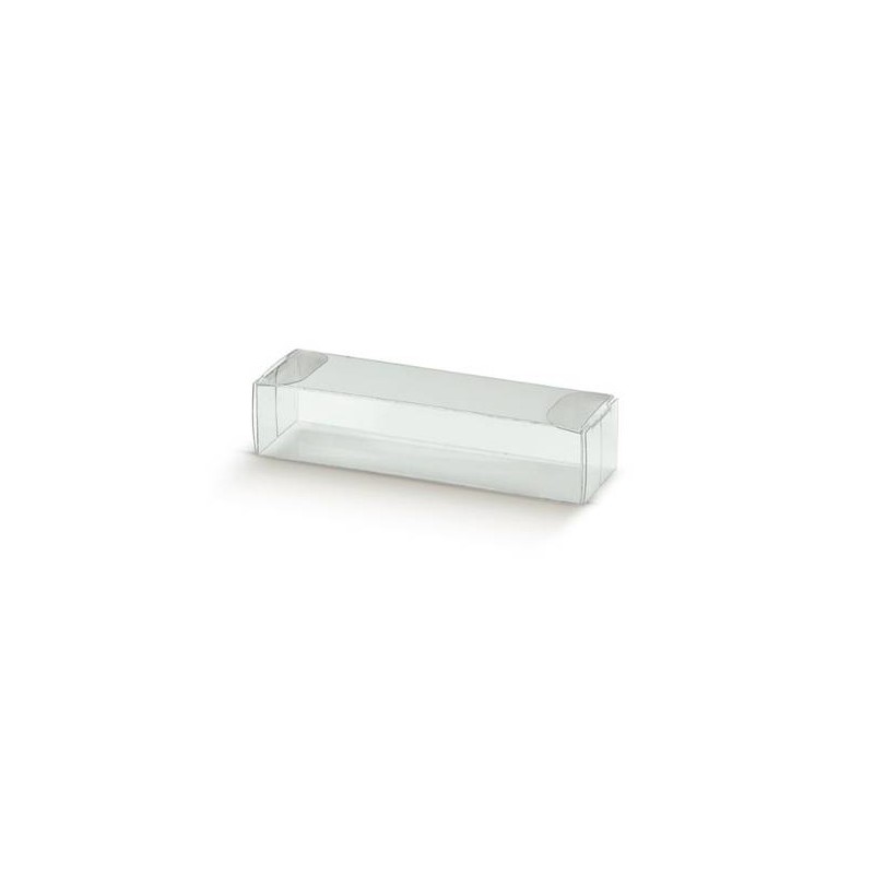 SCATOLA ASTUCCIO TRASPARENTE PVC 5,3x5x2,7cm 10pz