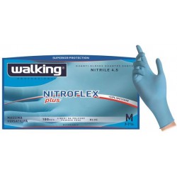 GUANTI NITROFLEX PLUS WALKING SENZA POLVERE TG.XL 100pz