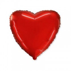 PALLONE MYLAR CUORE 32 80cm ROSSO