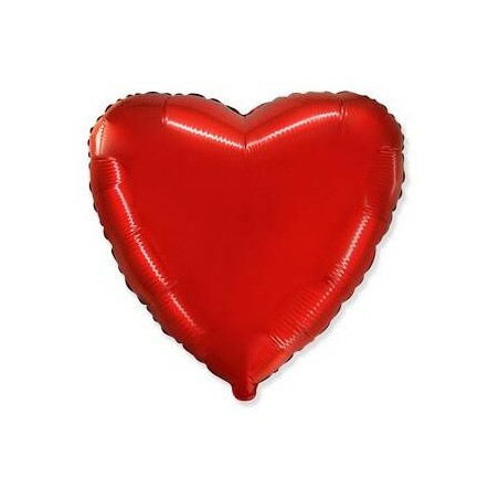 PALLONE MYLAR CUORE 32 80cm ROSSO