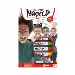 MASK-UP CARIOCA PARTY SET 6pz