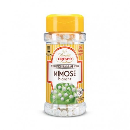 MIMOSE DI ZUCCHERO BIANCHE 60gr