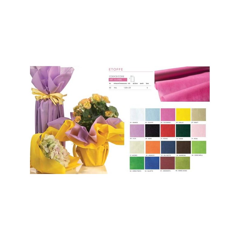 BOBINA TNT COLOR H.100x20mt BLU