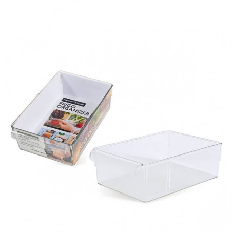 CONTENITORE FRIGO ORGANIZER TRASPARENTE 29x18,5x9cm