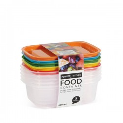 CONTENITORE ALIMENTARE 18,5x12,5x5,6 600ml 5pz