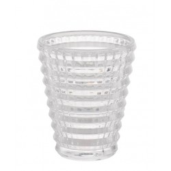 BICCHIERE VASO IN VETRO TONDO ø10cm