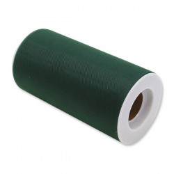 TULLE ROTOLO cm12,5x25mt VERDE FORESTA BIG