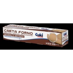 CARTA FORNO NATURALE GOFFRATA ROTOLO H33x25mt