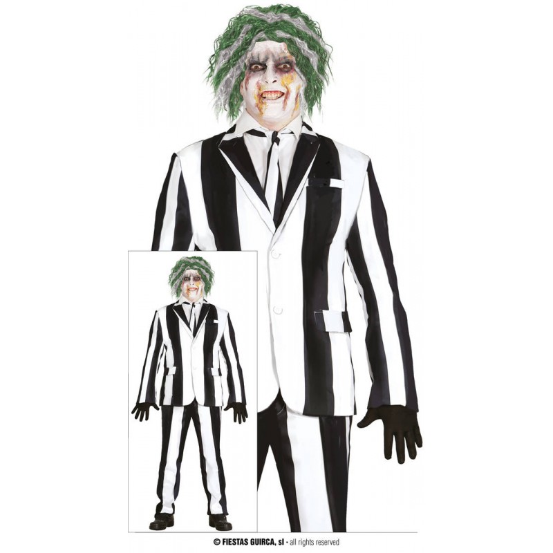 COSTUME COMPLETO FANTASMA PAZZO TG.M 48-50