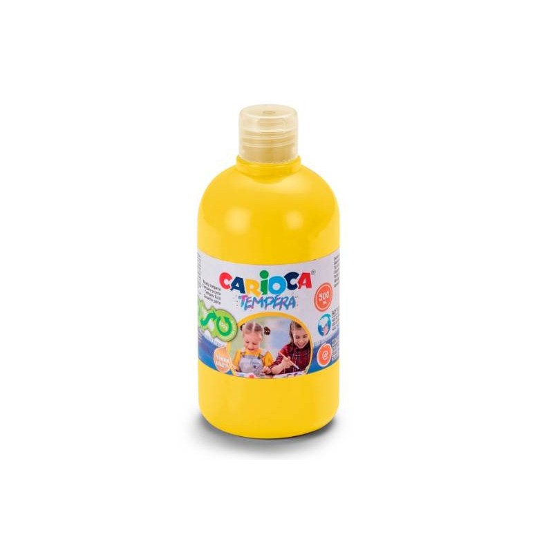 TEMPERA PRONTA CARIOCA 500ml GIALLO PRIMARIO