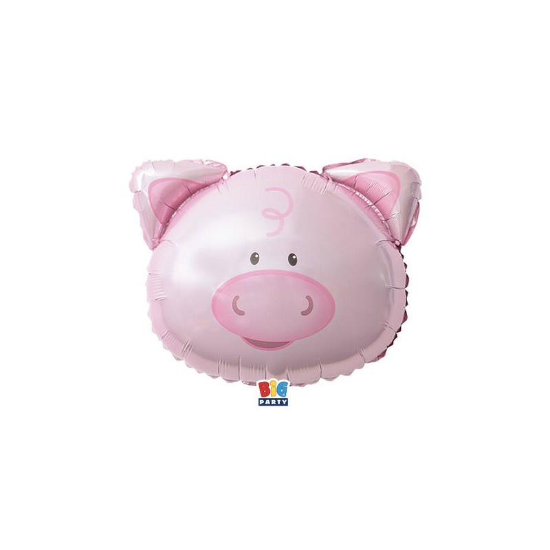 PALLONE MYLAR MAIALE 46x44cm
