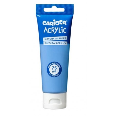 TEMPERA ACRILICA CARIOCA 75ml AZZURRO