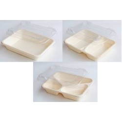 COPERCHI VASS. ECOTRAY RETTANGOLARE 22,5x17,7x4,5cm 45pz