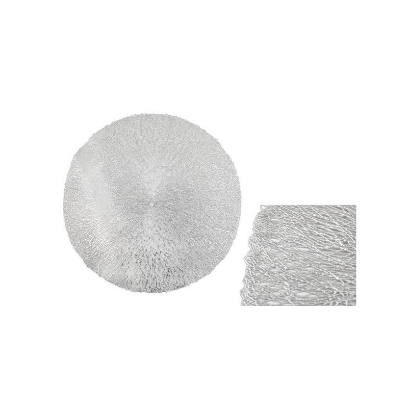 TOVAGLIETTA TONDA 38cm ARGENTO