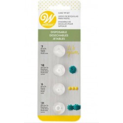 SET 4 BECCUCCI IN PLASTICA  3/6/18/21