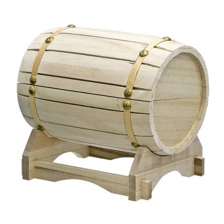 BOTTE GRANDE CON PIEDISTALLO 12x6cm NATURALE