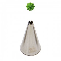 BECCUCCIO INOX DECORA N°5 STELLA FRANCESE