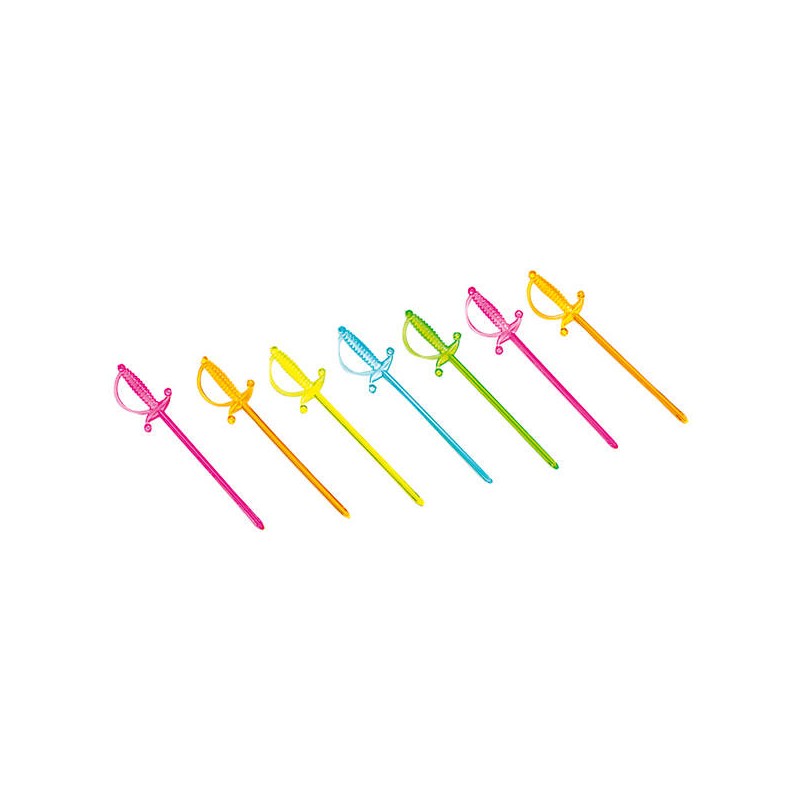 FORCHETTINE SPADA COLORATE 1000pz