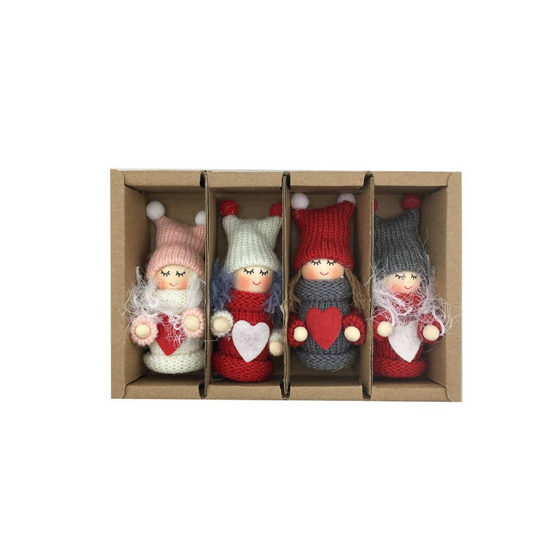 BAMBOLINE CON APPENDINO BOX 10cm 4pz