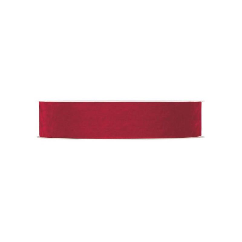NASTRO DOUBLE VELVET mm40x30mt ROSSO