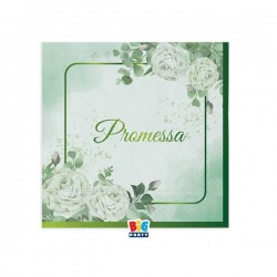 TOVAGLIOLI 25x25cm PROMESSA ECUPALIPTO 16pz