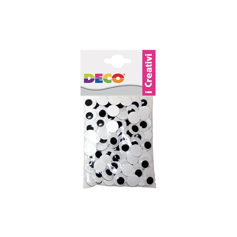 OCCHI MOBILI ADESIVI ø7mm 100pz