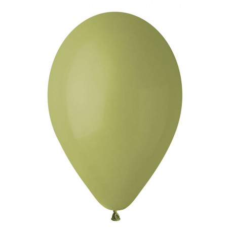 PALLONCINI LATTICE LARGE 12 30cm VERDE OLIVA 100pz