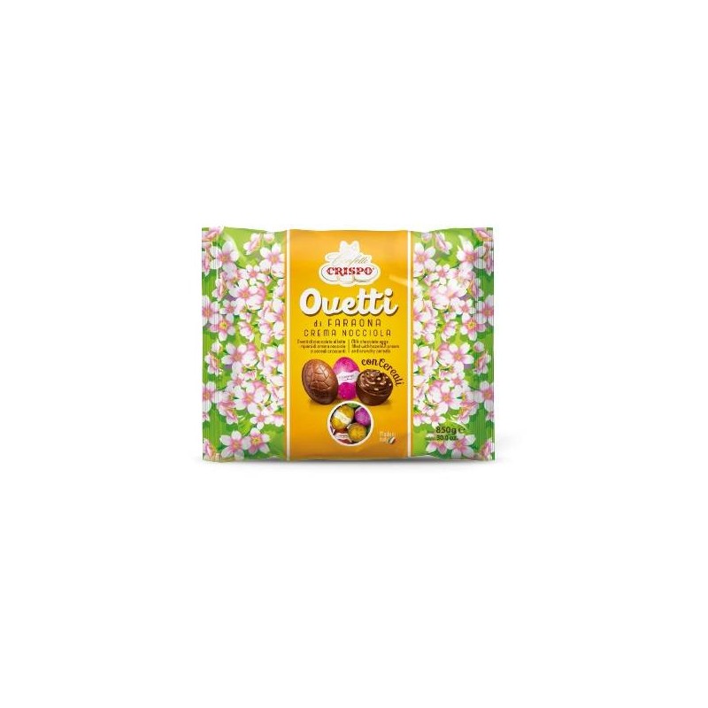 OVETTI DI FARAONA CREMA NOCCIOLA 850gr