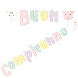 FESTONE BUON COMPLEANNO LADY KITTY 2,5mt