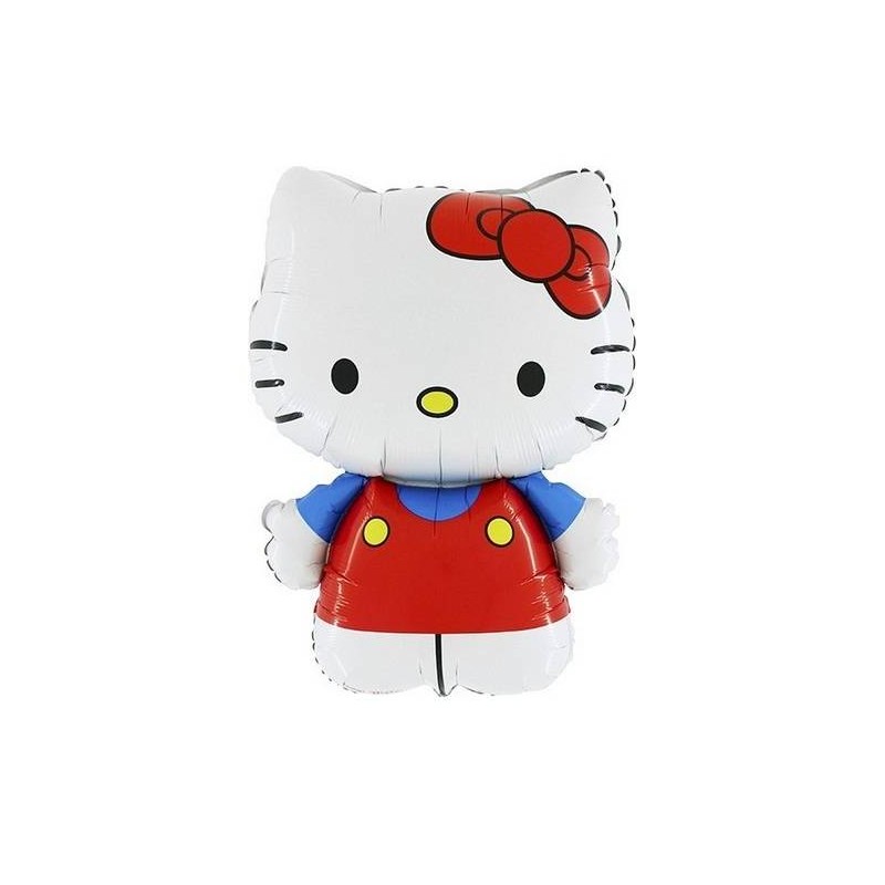 PALLONE MYLAR S/SHAPE 42x60cm HELLO KITTY RED
