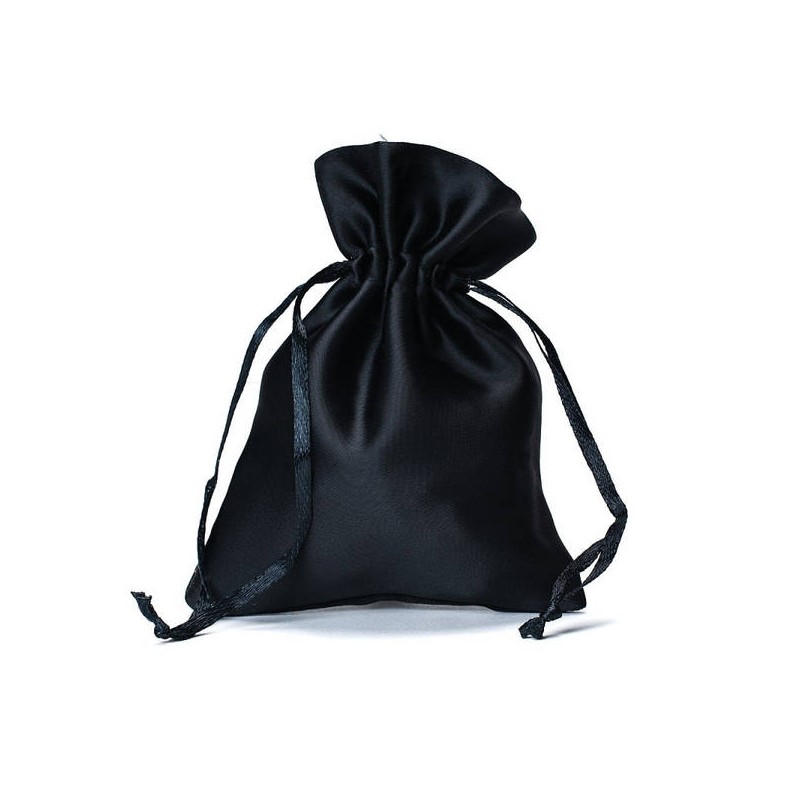 SACCHETTO ELEGANCE MATT 9x12cm NERO 10pz