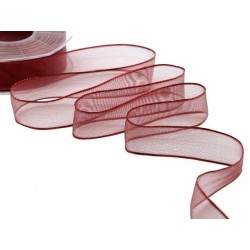 NASTRO VELO LAME' ANIMATO mm25x25mt COL.31 ROSSO