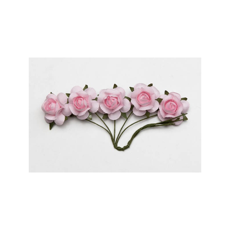 PICKS FIORE ROSA ø2cm 20pz