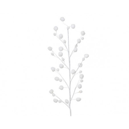 RAMO INNEVATO H.10cm BIANCO