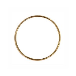 ANELLO IN METALLO ORO OPACO ø6,5cm 12pz