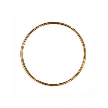 ANELLO IN METALLO ORO OPACO ø6,5cm 12pz