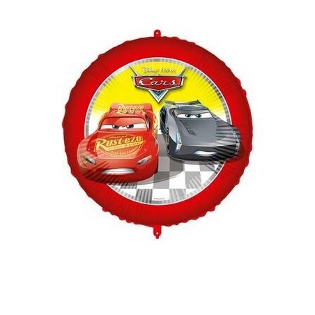 PALLONE MYLAR TONDO 18 45cm CARS